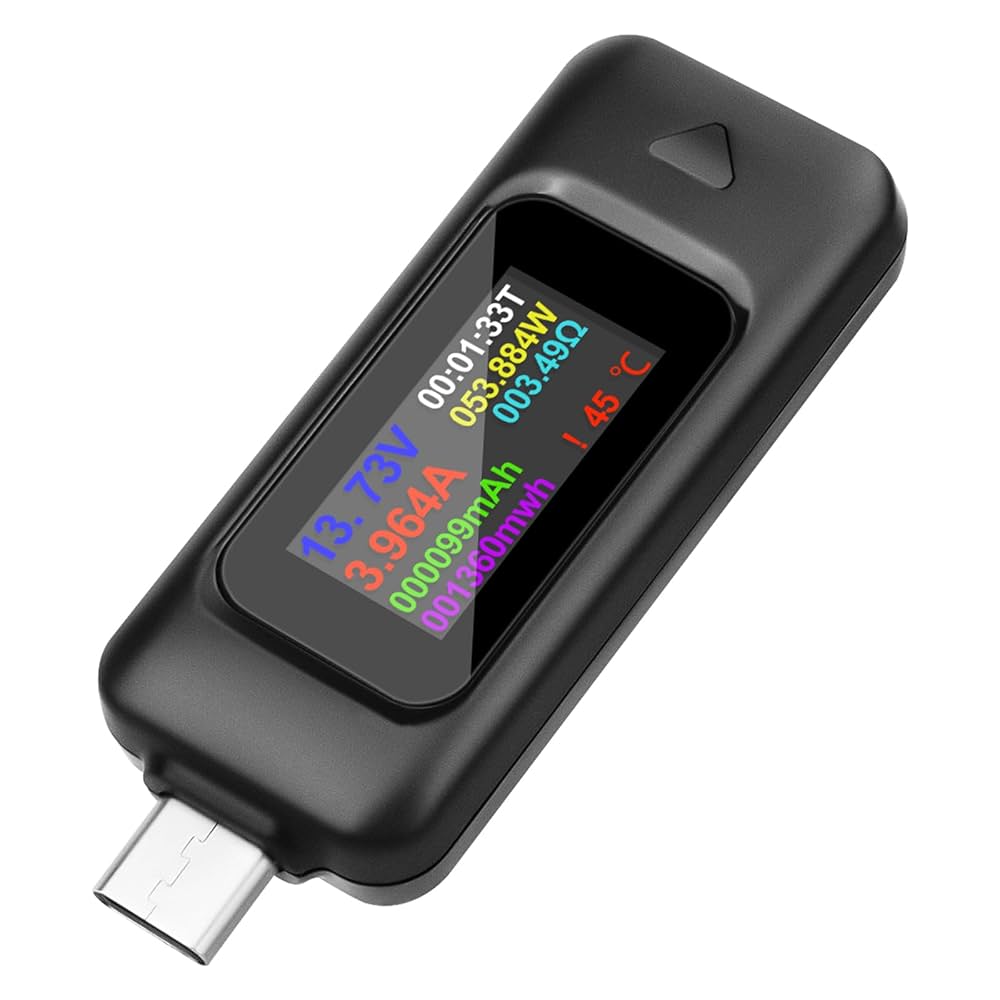 残り一個【メーカー純正品】 Tools  USBデジタルチェッカー USB 電圧 電流 チェッカー USBチェッカー USBテスター 電圧電流